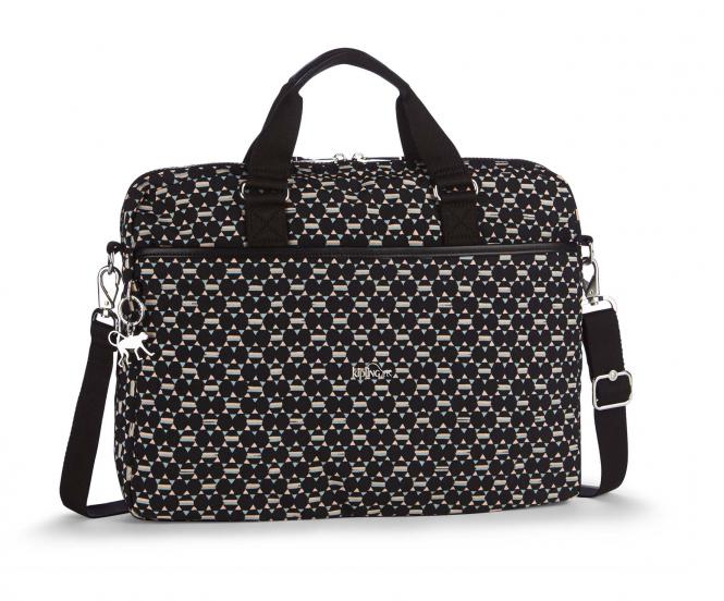 Kipling Kaitlyn Computer Tasche Soft Geo Bl jetzt auf Koffer.de kaufen