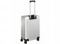 Zero Halliburton Zeroller Classic Aluminium 4 Wheel Spinner Travel Case ...