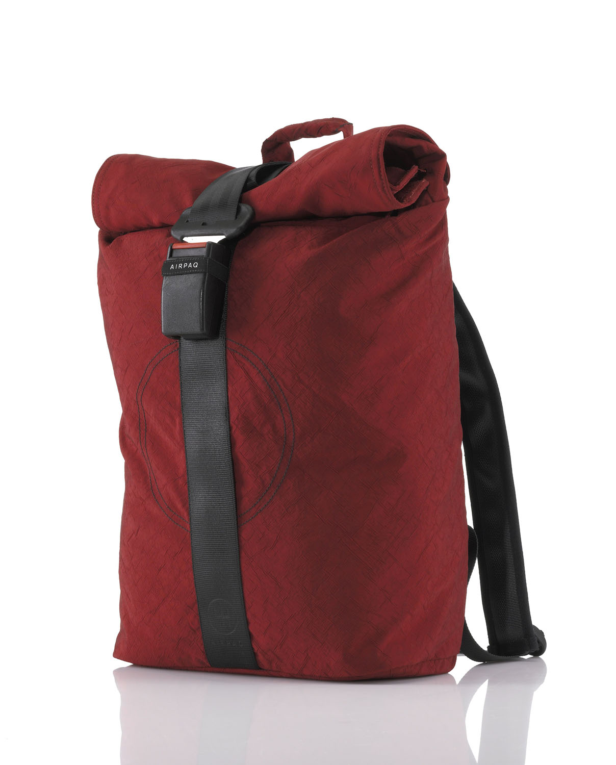 Airpaq Uni RolltopRucksack mit Laptopfach Rot jetzt günstig online