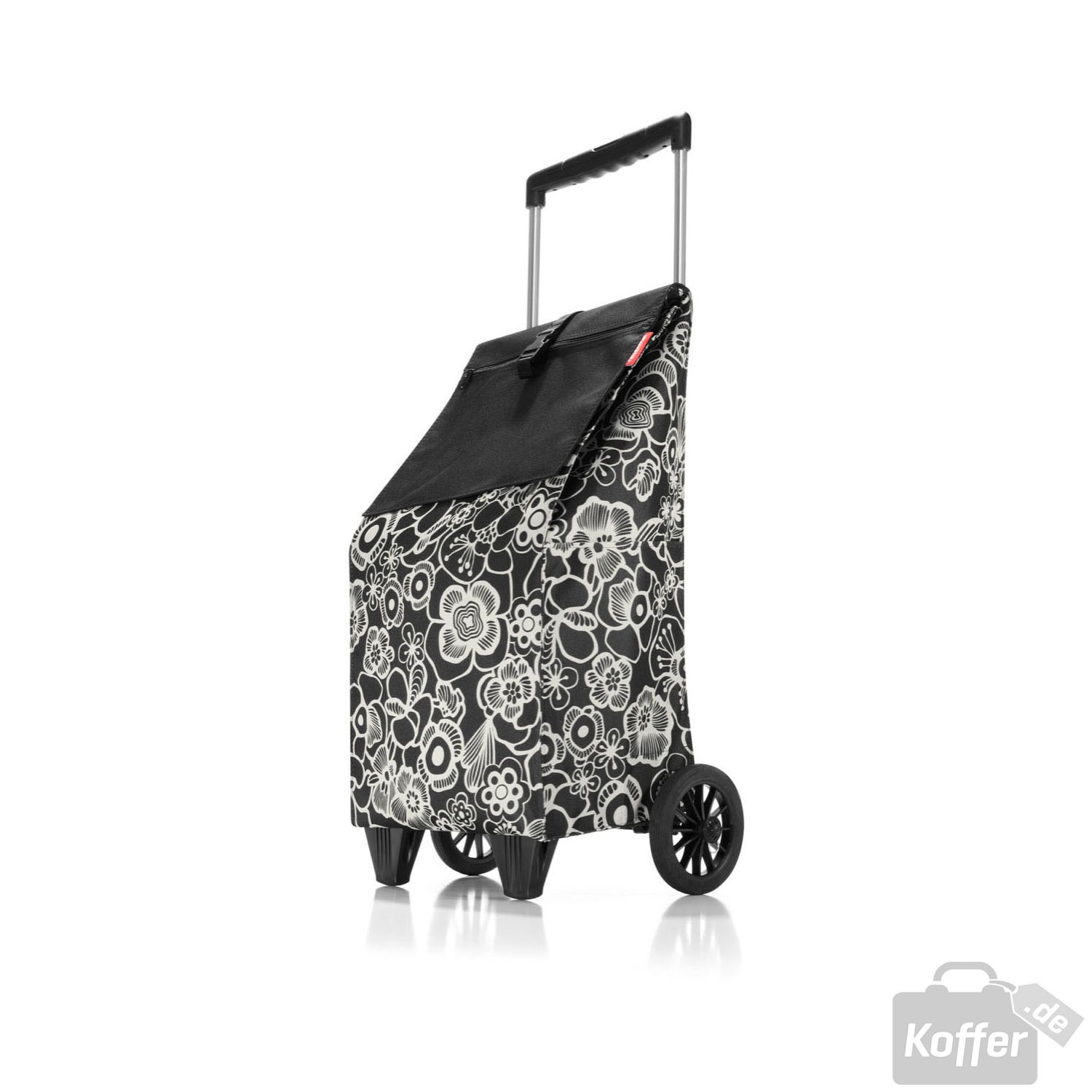  Reisenthel  Shopping  trolley fleur black jetzt auf Koffer 