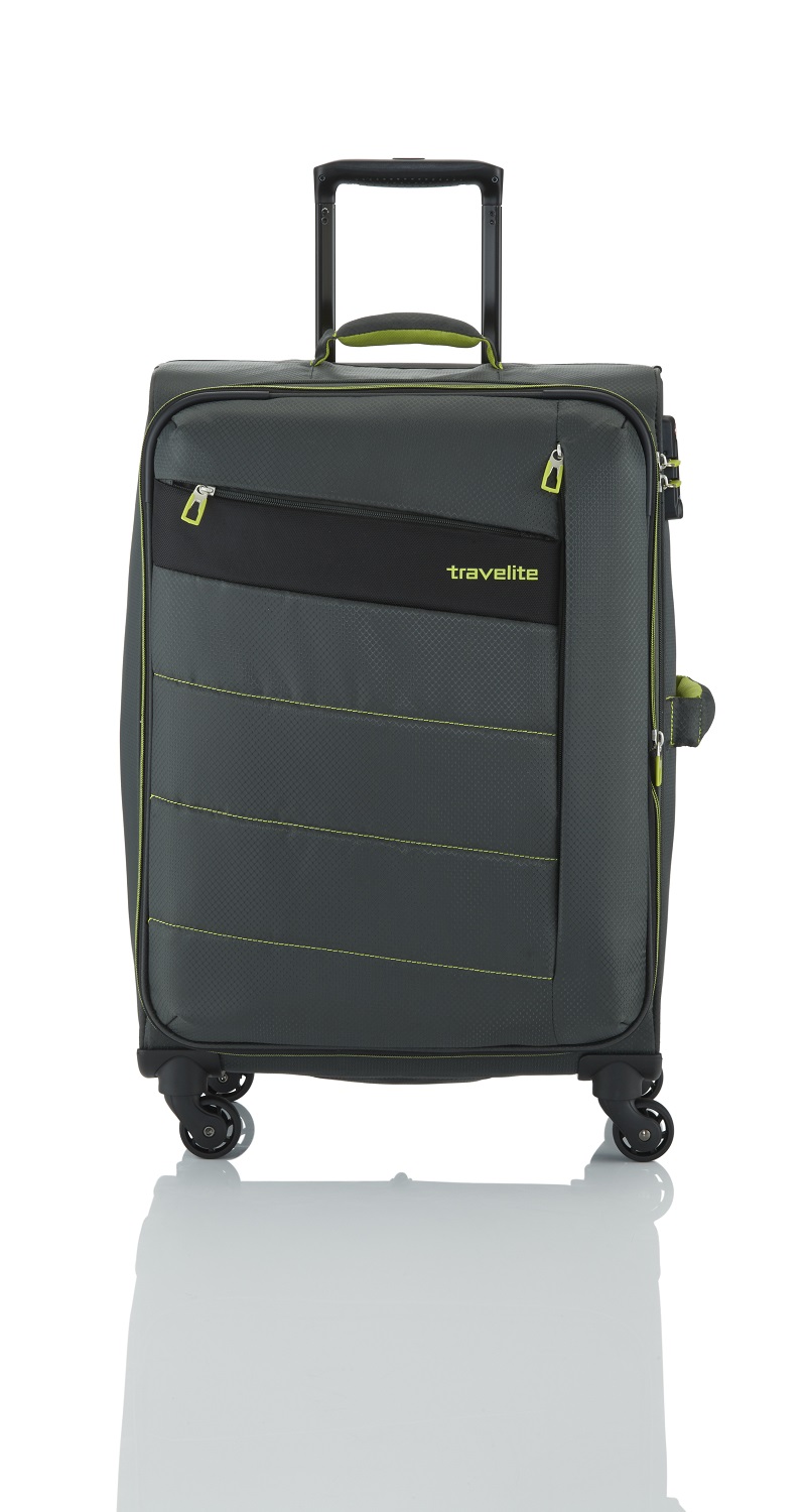 Travelite Kofferhülle M - Multicolor Tickets Design Für Reisegepäck