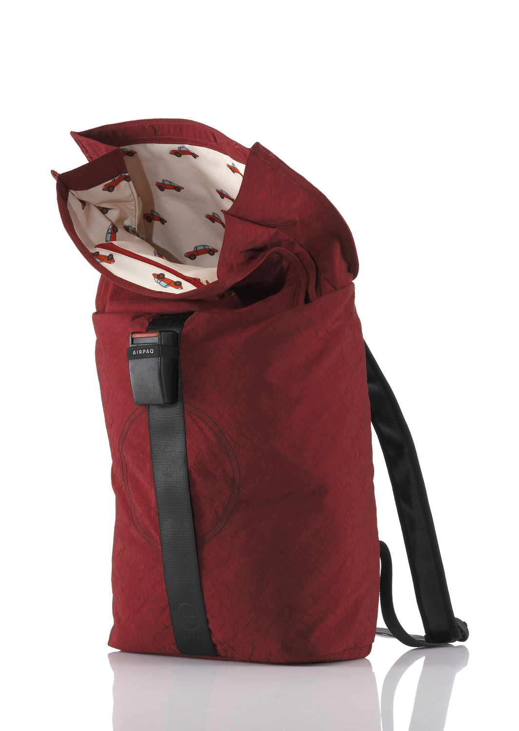 Airpaq Uni RolltopRucksack mit Laptopfach Rot jetzt günstig online auf Koffer.de kaufen