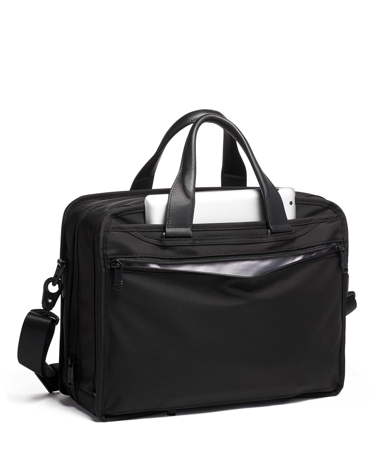 Tumi Alpha 3 OrganizerLaptopAktentasche aus Ballistic Nylon